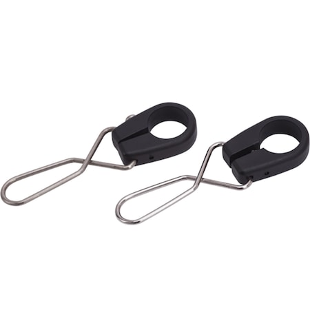 Sea-Dog Nylon Flagpole Pennant Mounts -Stainless Clips - Pair 328197-1